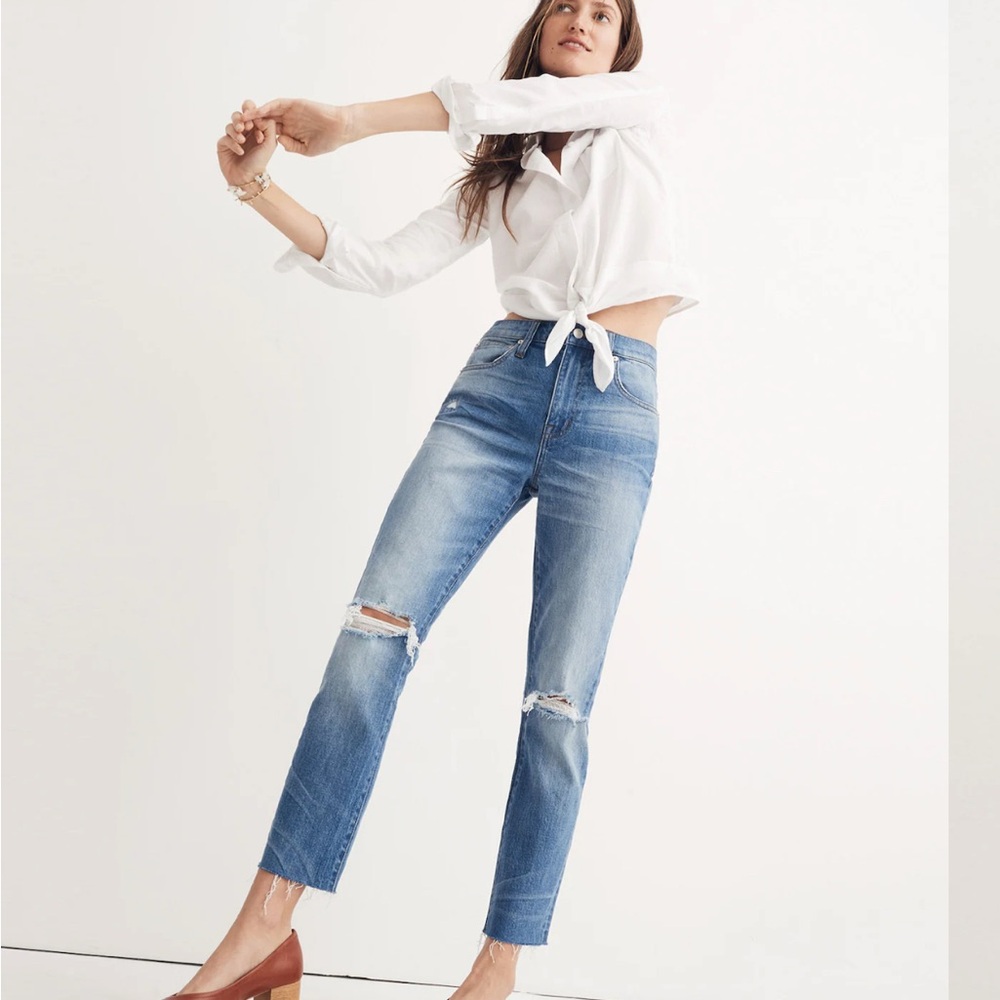 Madewell Light Blue Boyfriend Jeans